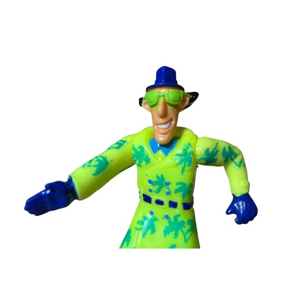 Inspector Gadget Burger King Vintage 1991 Action Figure 4" Toy Yellow Coat - Picture 4 of 8